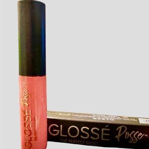 NIB Blush Bae - Belle Beauty Glossé Posse The Perfect Lip Gloss Blush Bae 4.5g